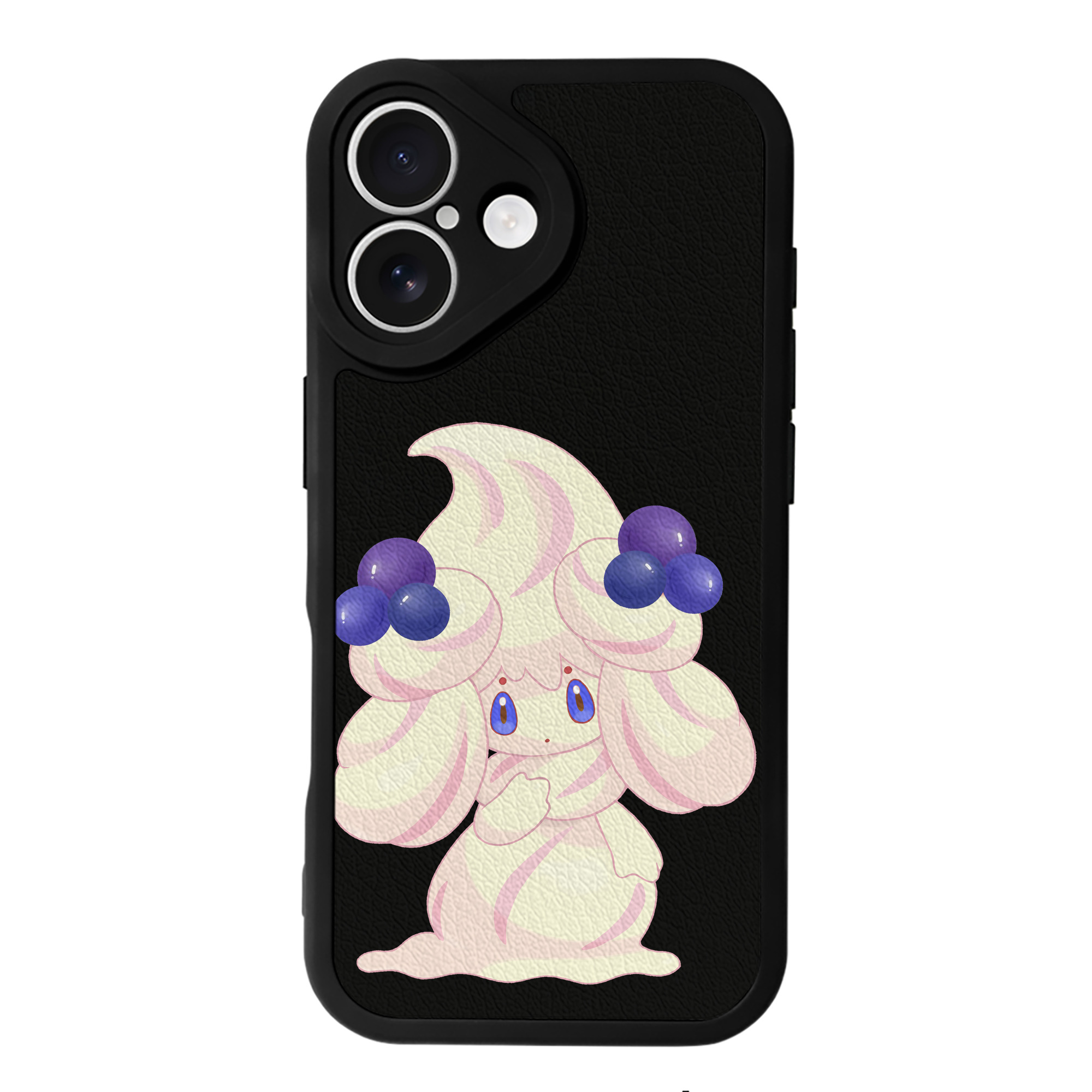 （画像用） ポケットモンスター Pokémon 【iPhone 16シリーズ対応】シリコンスマホケース（レザー調） 材質：シリコン